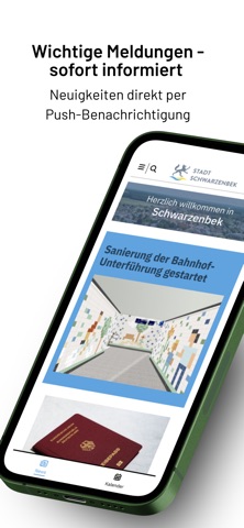 Stadt Schwarzenbek iPhone screenshot 2