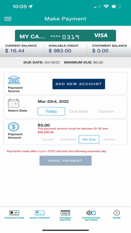 Maui FCU Credit Card