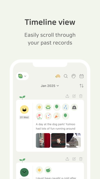DailyBean - simplest journal