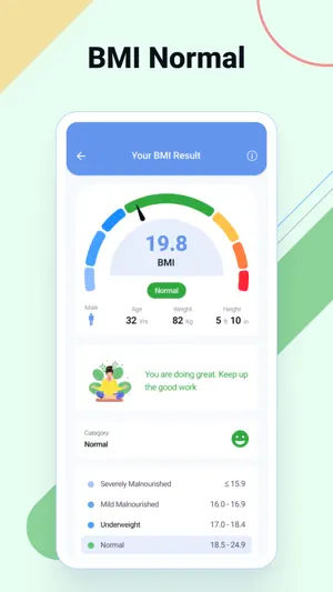 BMI Calculator- Weight Monitor screenshot 2
