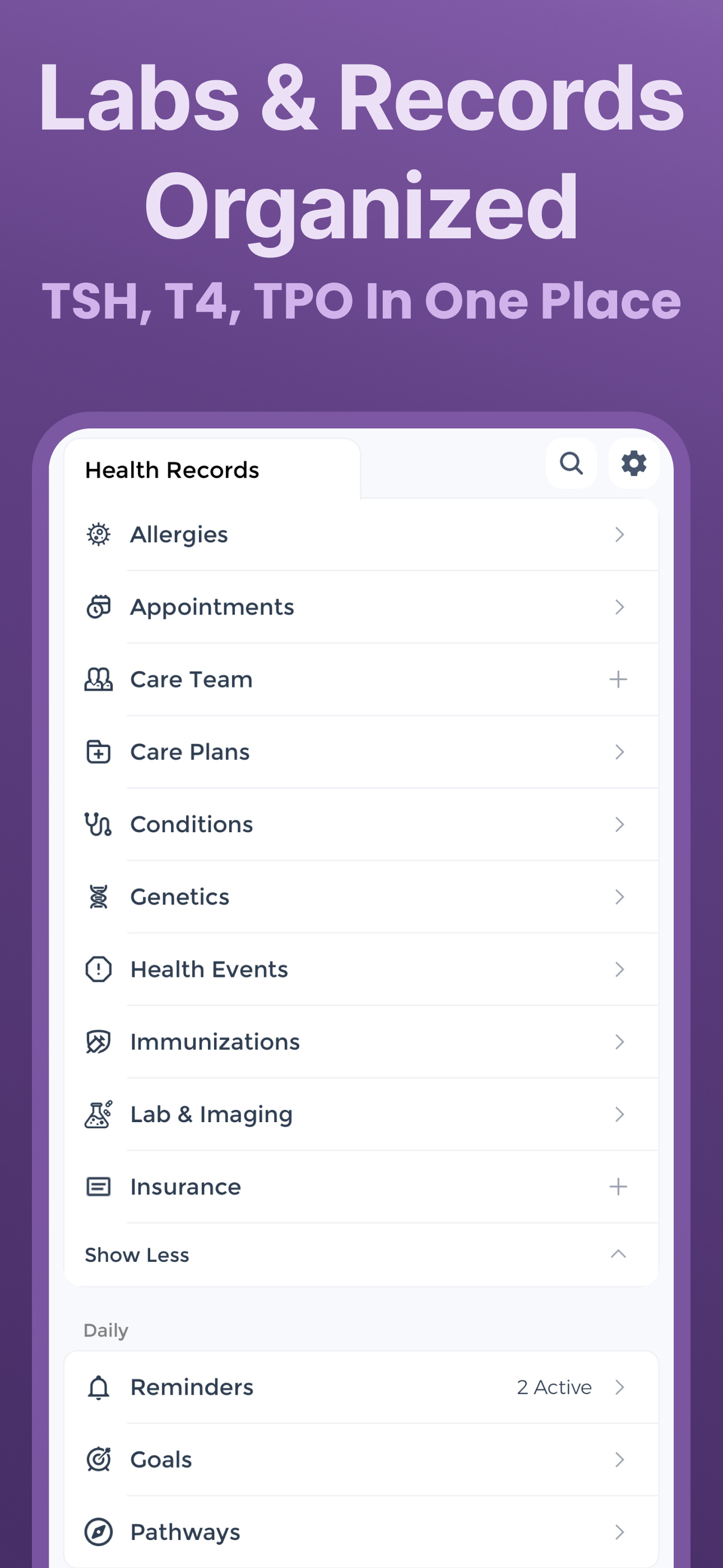 Hashimoto Tracker screenshot 8