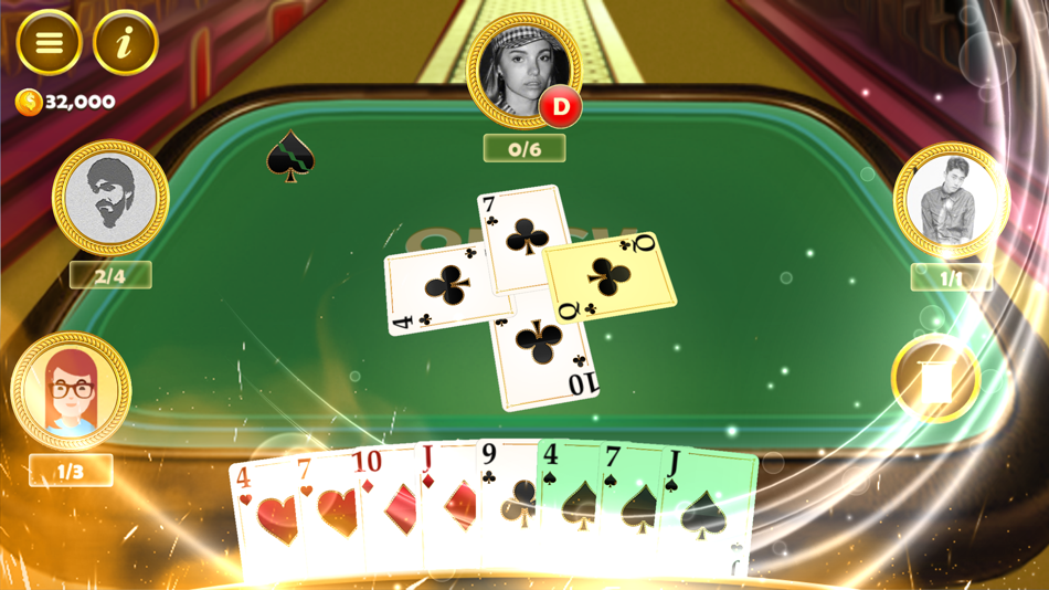 #8. Spades Classic Game (iOS) Podle: OEngines Games LLP