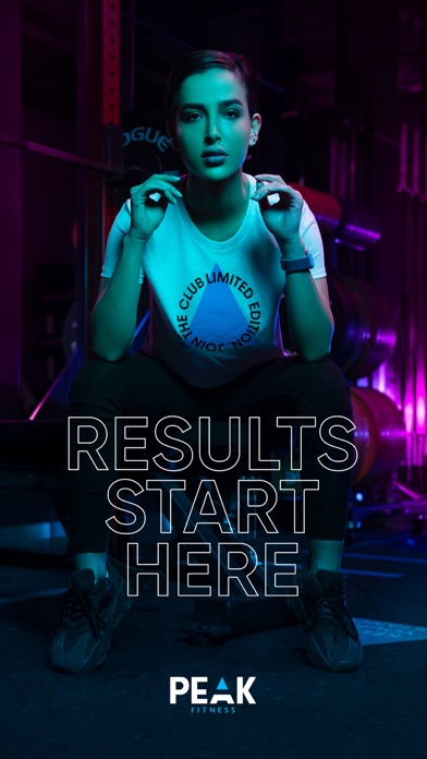 Peak Fitness Kuwait Screenshot