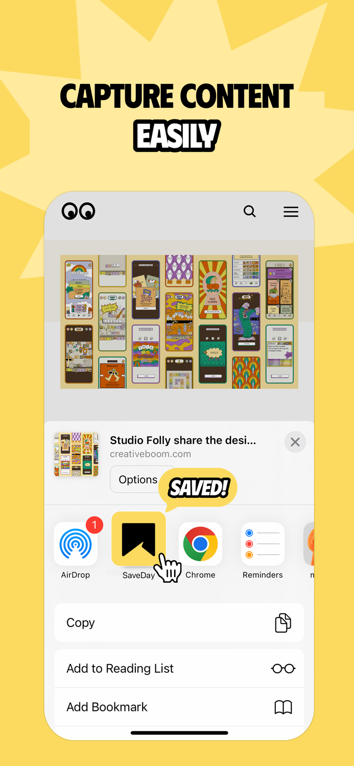 SaveDay - Bookmark Manager
