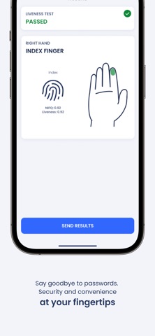 Facephi Fingerprint screenshot