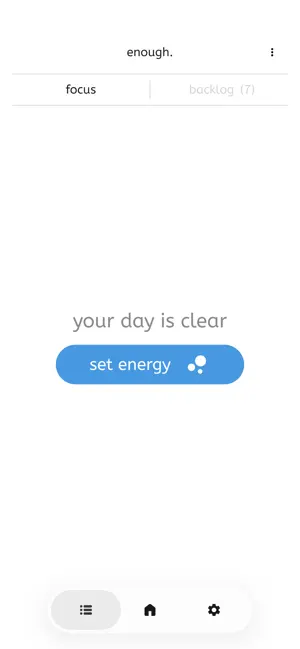 enough. screenshot 1