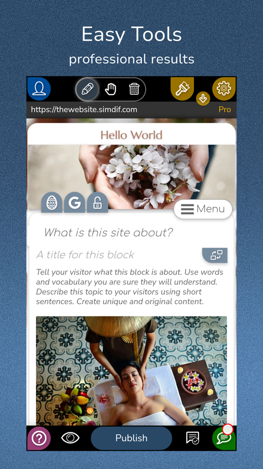 #3. SimDif — Website Builder (macOS) By: The Simple Different Company Ltd