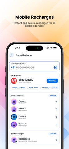 BillHub: Recharge App iPhone screenshot 5