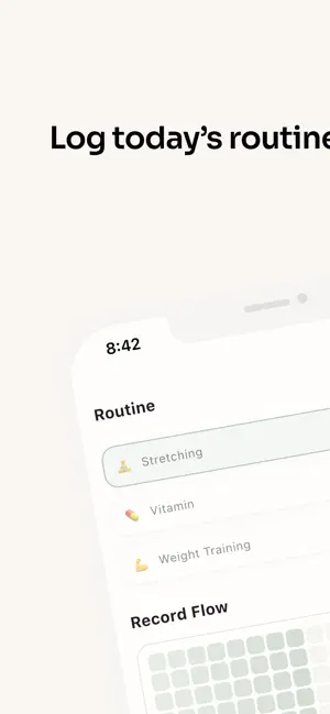 Today Tile: Routine Log screenshot 1