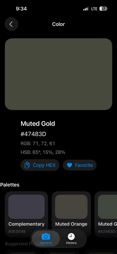 Color Scope - Palette Finder screenshot 2