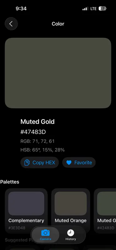 Color Scope - Palette Finder screenshot 2 of 3
