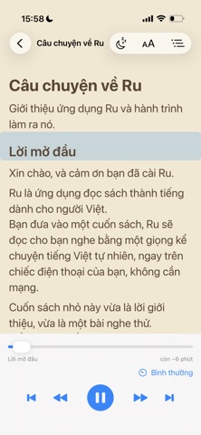 Ru - sách nói offline screenshot 2