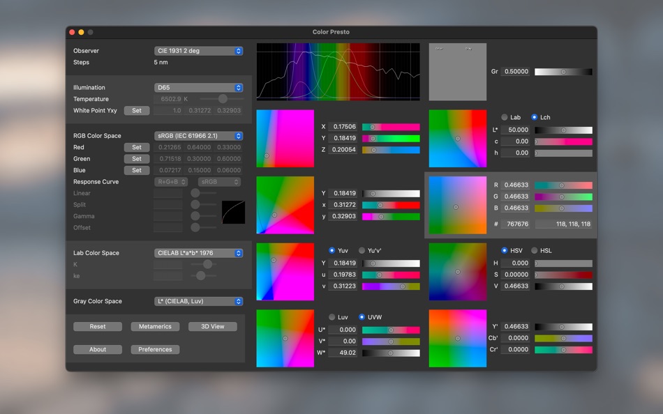 #1. Color Presto (macOS) 由: Tobias Stamm