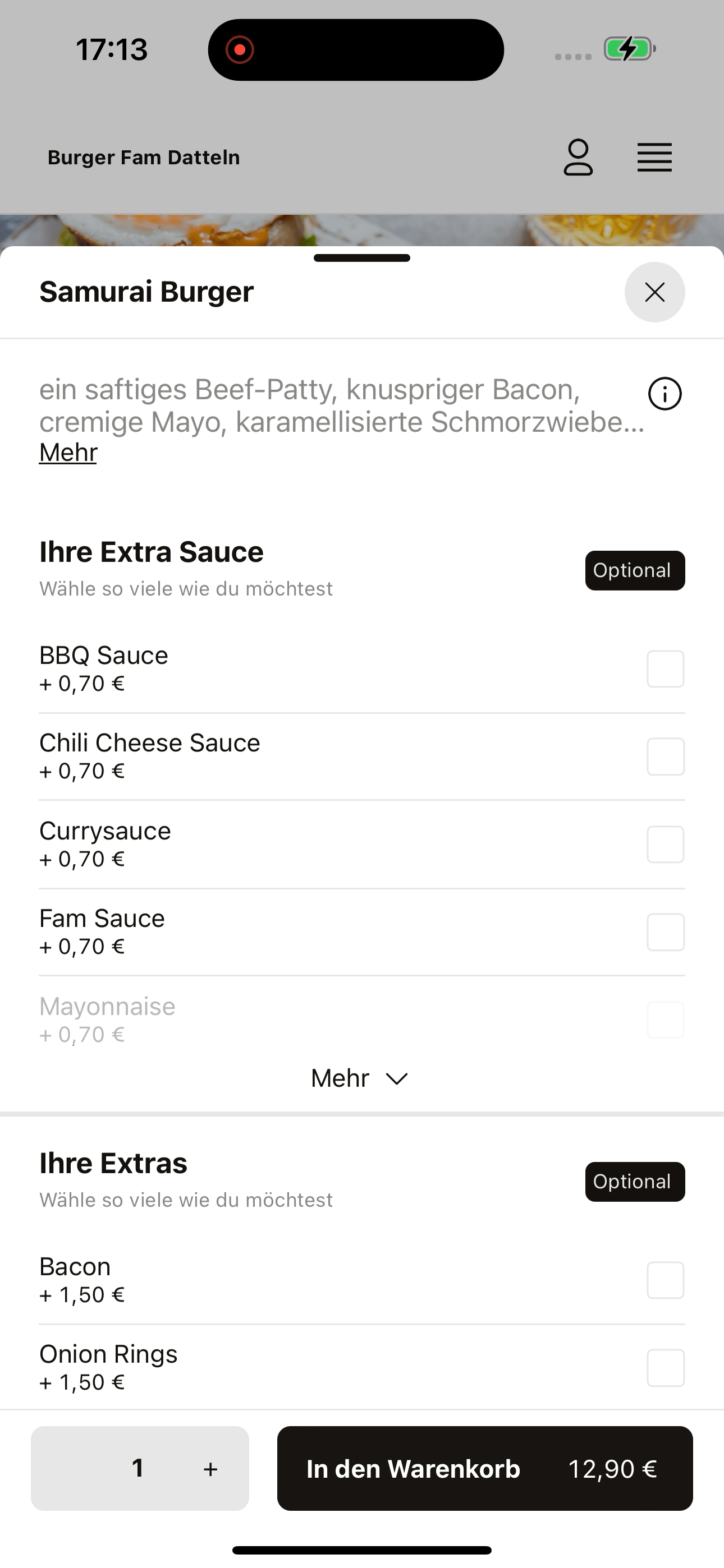 Burger Fam Datteln
