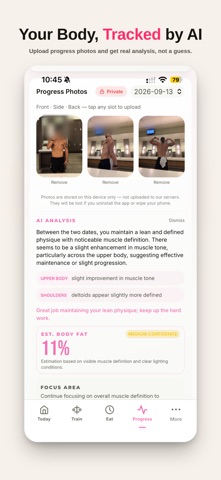Lyfta - Gym & Calorie Tracker Screenshot 7 of 7