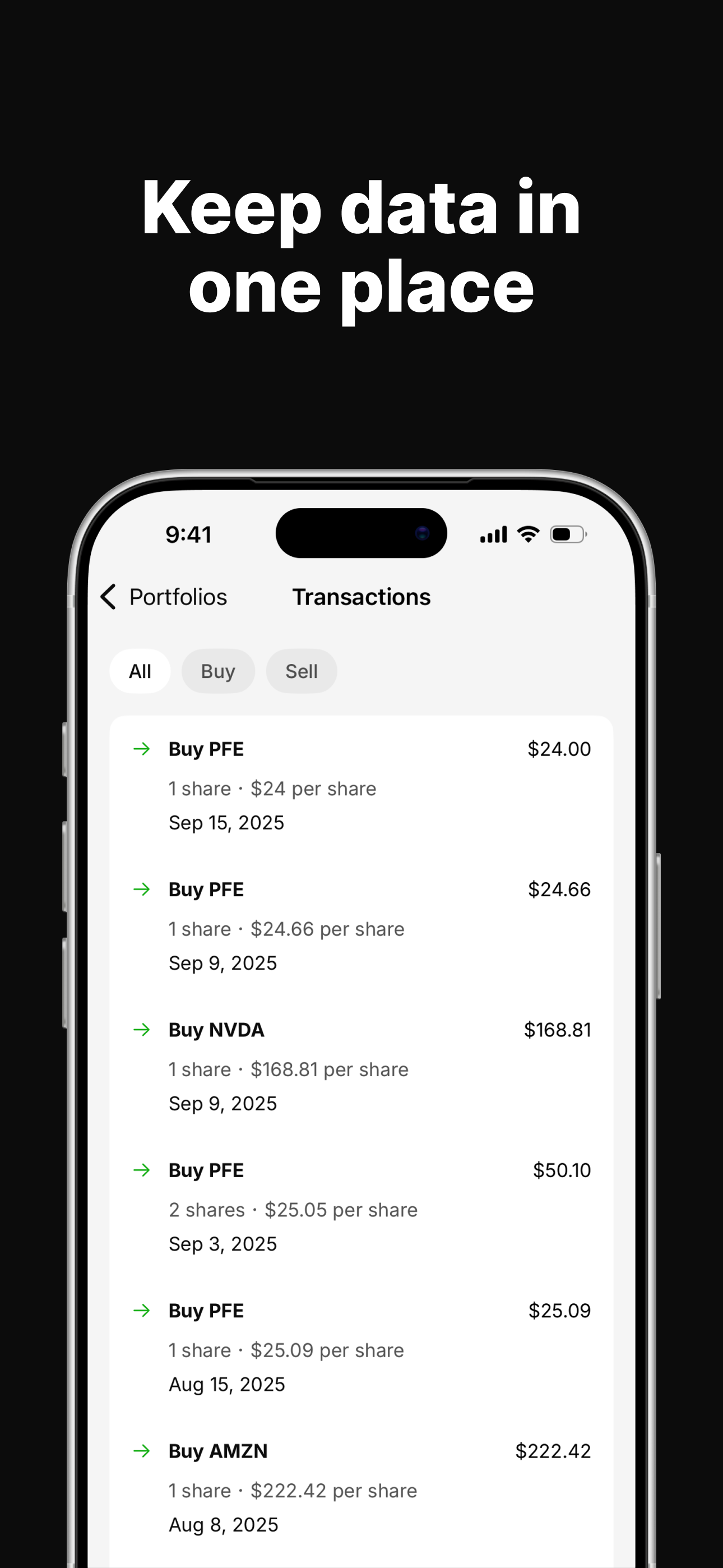 Dividend Tracker - Plainzer