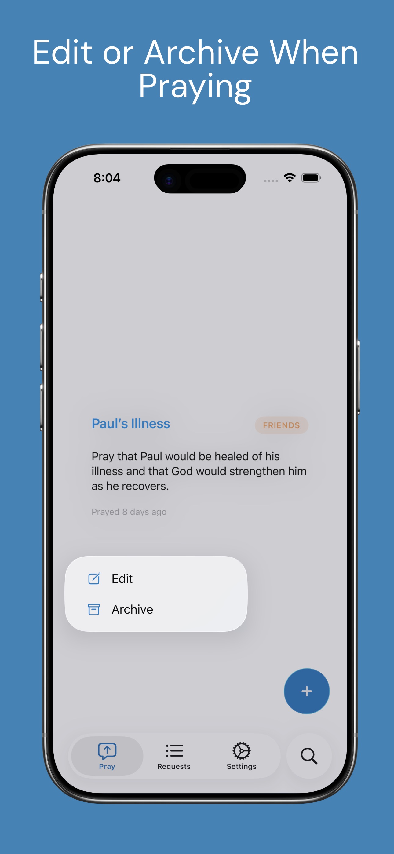 Screenshot 5 of PrayerPlan+