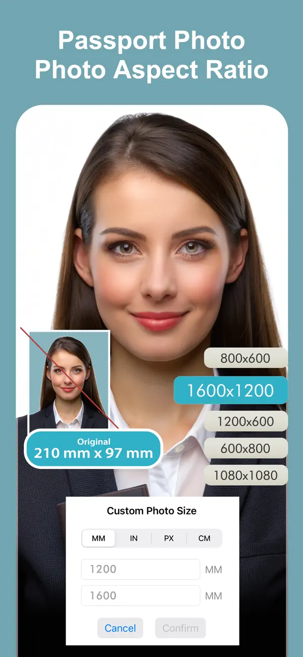 Screenshot #2 pour Passport ID Photo Maker Studio