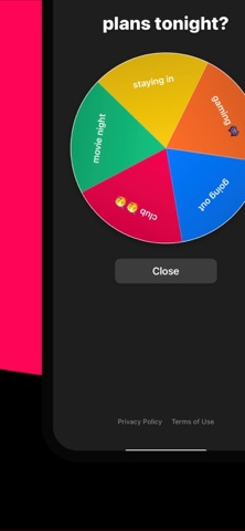 Wheelspinner: Random Picker Screenshot 3 of 5
