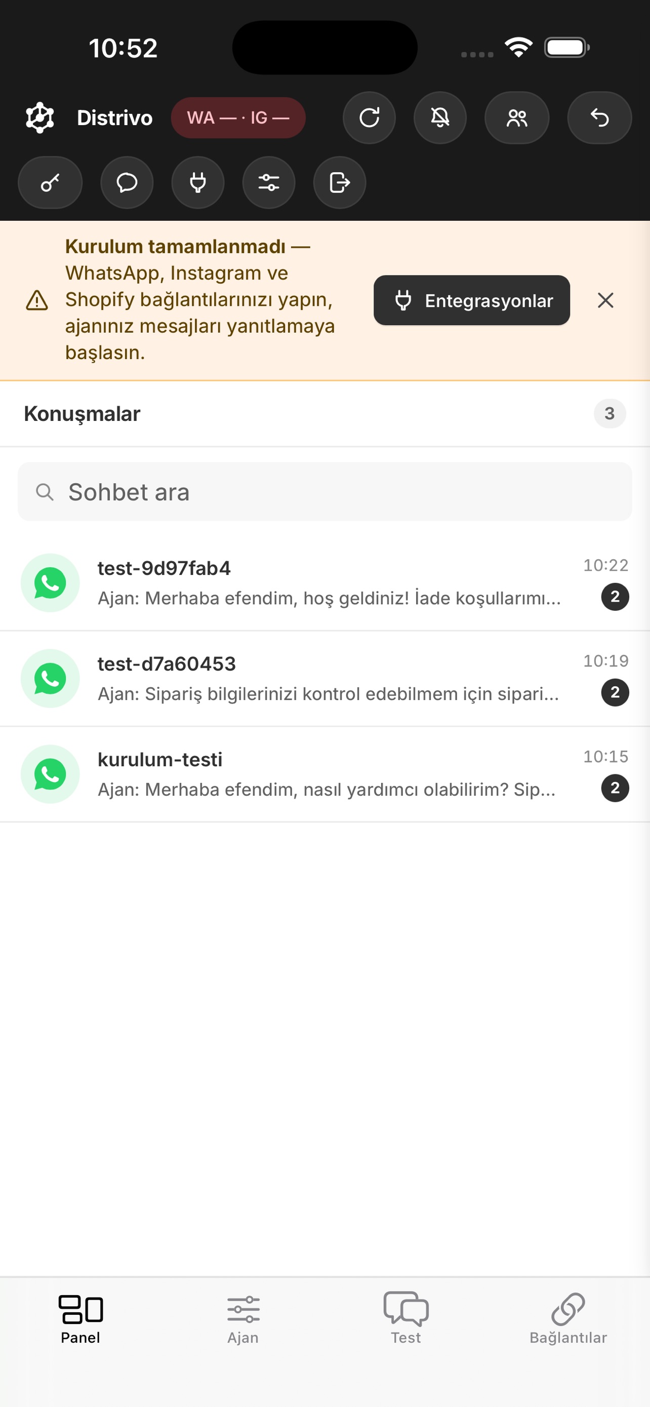 Screenshot 4 of Distrivo Customer Support
