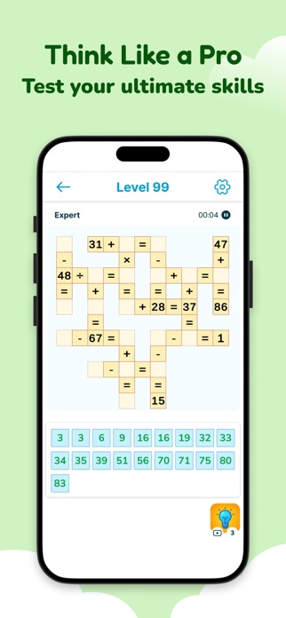 Math Crossword - Number Puzzle Screenshot 1 of 5