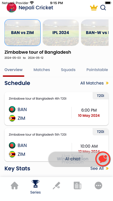 Nepali Cricket: World t20 Live Screenshot