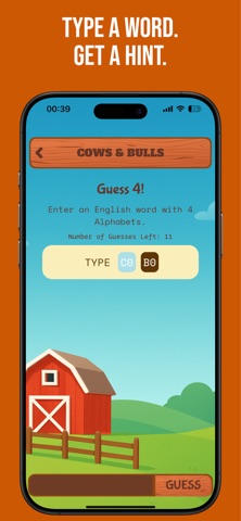 Cows And Bulls - Word Puzzle screenshot