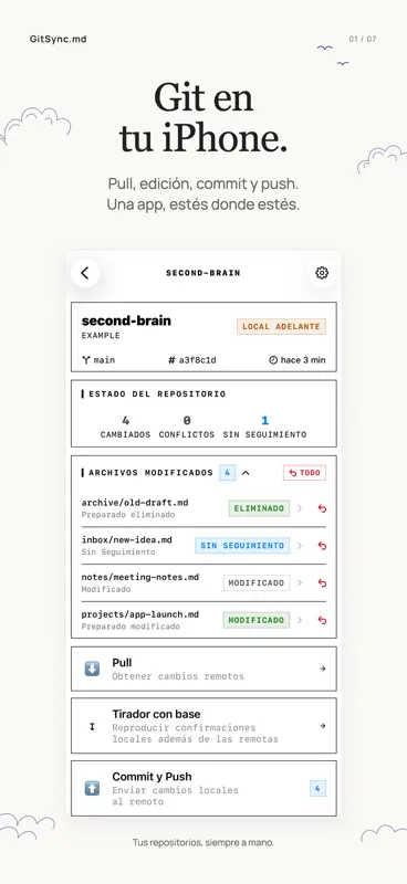 GitSync.md: Cliente Git screenshot 1 of 7