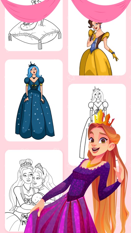 Fairy Princess Coloring Book