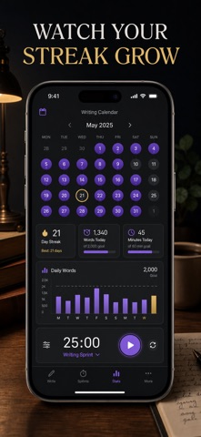 Morning Pages: Freewrite Timer Screenshot 8 of 10