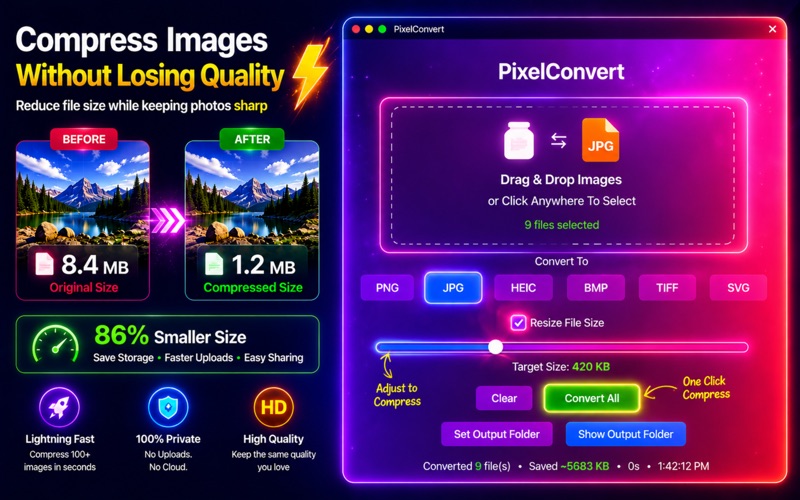 PixelConvert: Image Converter screenshot