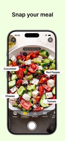 CalorieAI+ screenshot