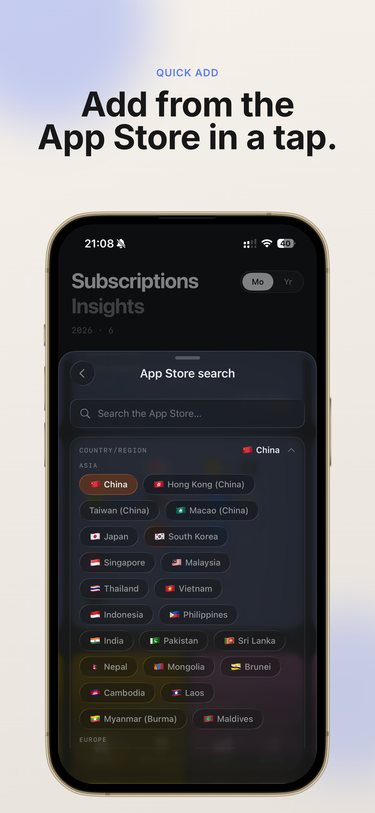 Cadence: Subscription Tracker screenshot 4