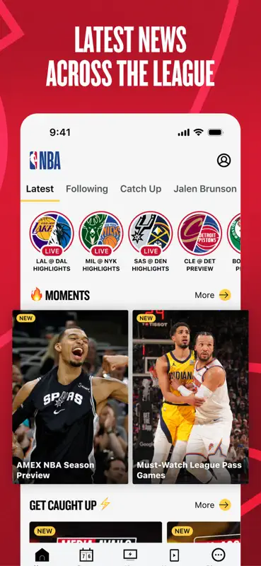 NBA: Live Games & Scores screenshot 5 of 6