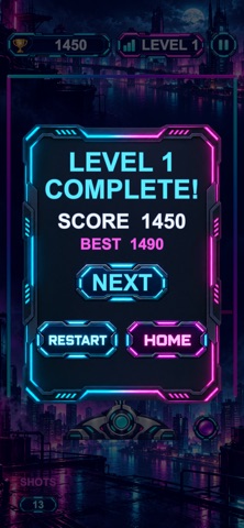 BubbleShooter:CyberBubbleQuest Screenshot 3 of 10