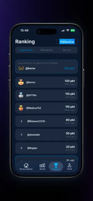 Fizjo Quizy screenshot 2