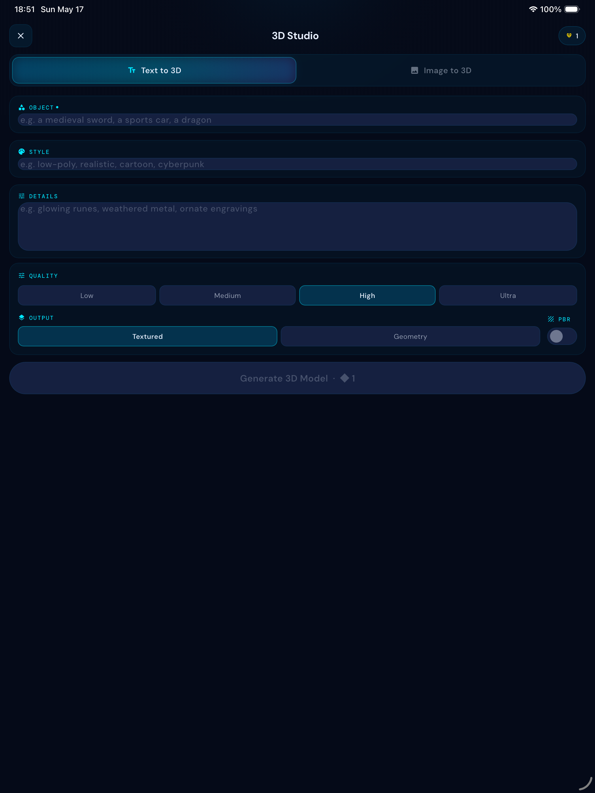 Mesh AI: 3D Modeling Tool screenshot 6
