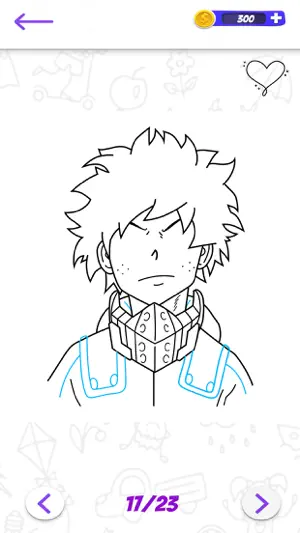 Draw Anime Step By Step Easy screenshot 3