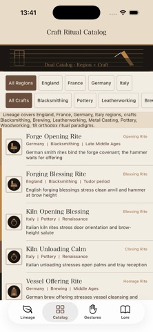 Metier Rite iPhone screenshot 2