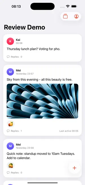 Flark — Topic Notes screenshot 1