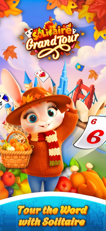 Solitaire Grand Tour-Card Game screenshot 1