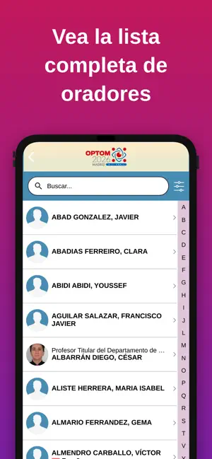 OPTOM 2026 screenshot 2