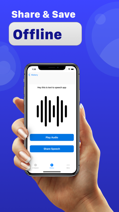 VoiceOver - AI Text To Speech Screenshot