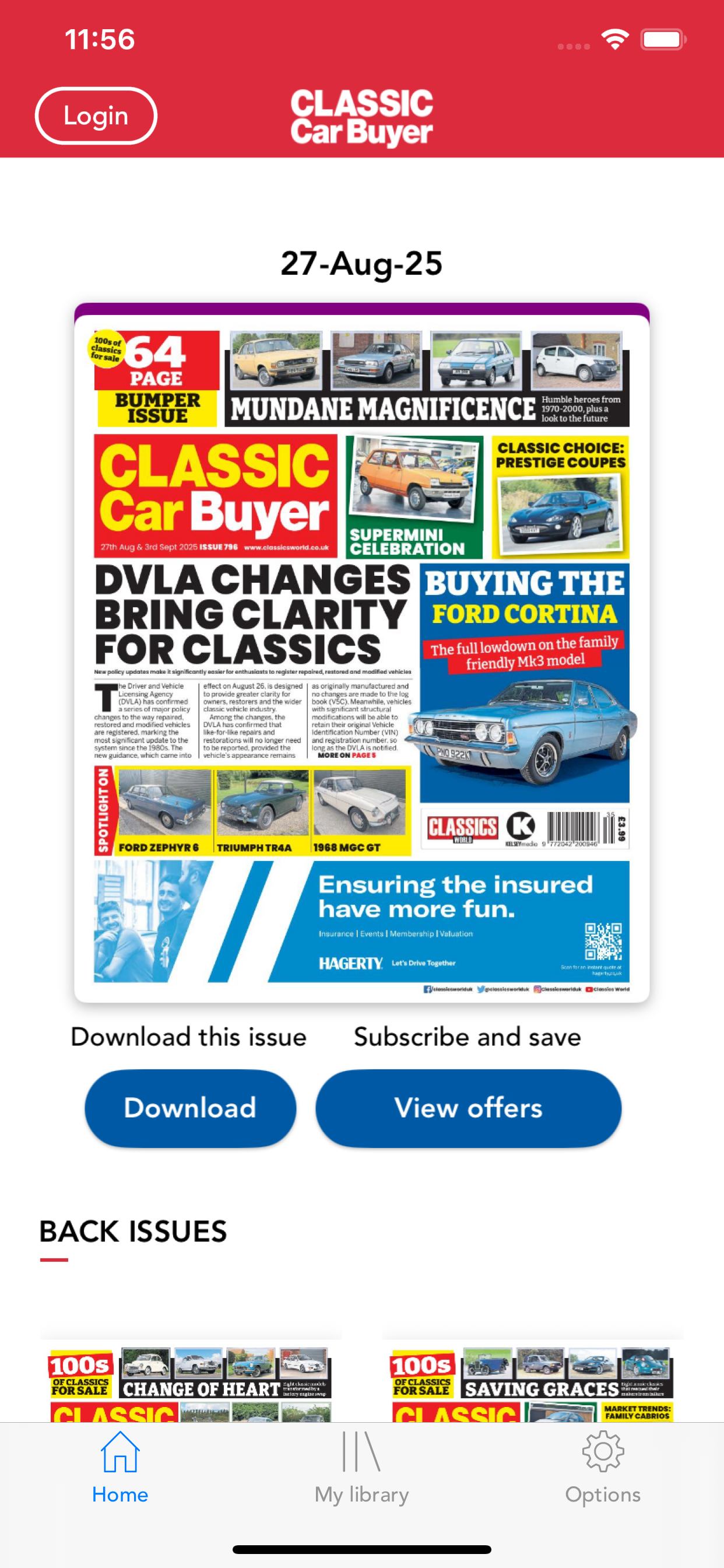 Classic Car Buyer - weekly