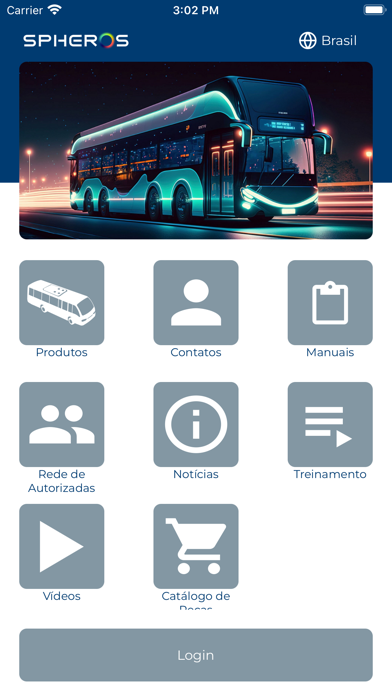 Spheros LA app screenshot