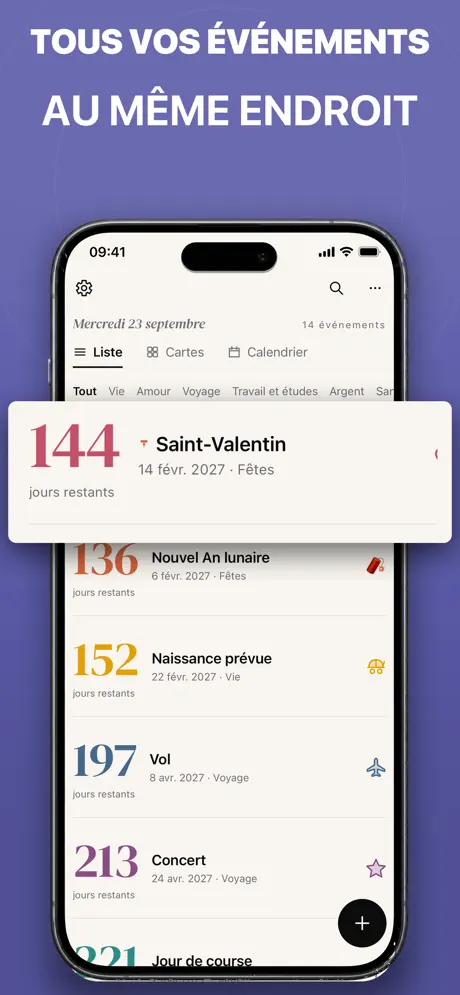 Countdown Widget: Décompte — capture d'écran 8