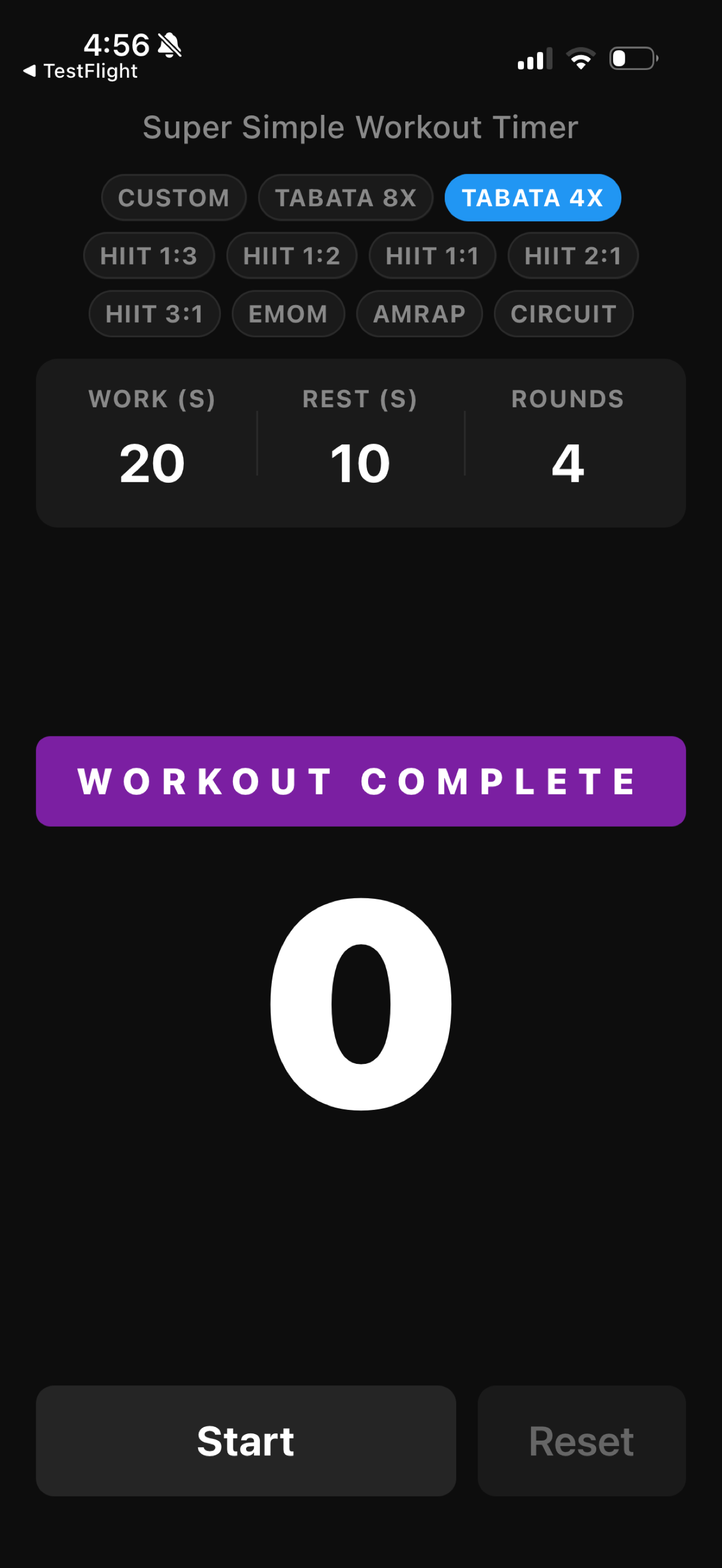 Super Simple Workout Timer screenshot 7