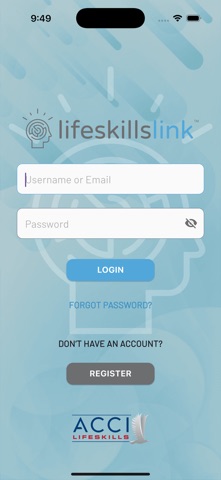 Lifeskills Link Admin Screenshot 1 of 8