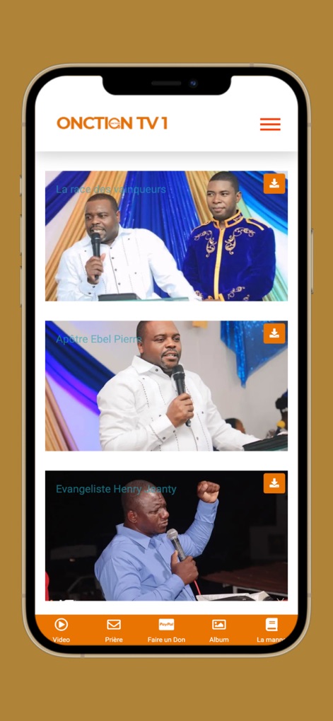 Onction TV 1 - Photo & Video App | MWM
