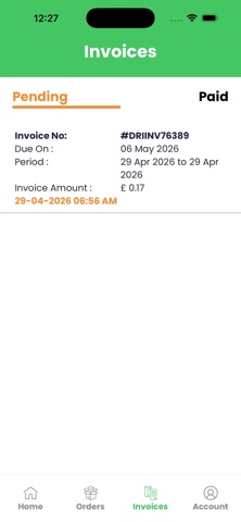 Afrigrub Driver App Screenshot 7 of 7